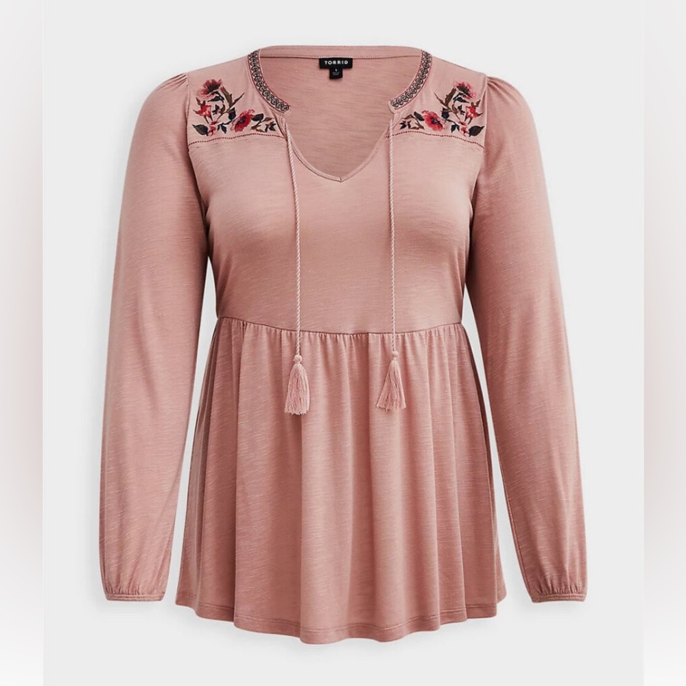 Torrid babydoll long sleeve